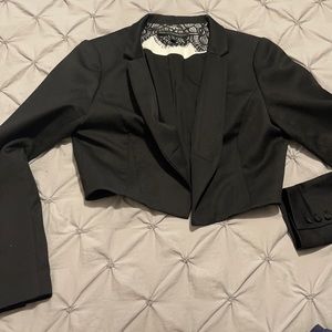 White House Black Market Cropped Blazer